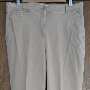 Talbots size 12 khaki pants